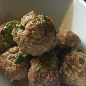 Honey fire meatballs are a bit of sweet, a bit of spicy, and made simply in your slow cooker. Try them for an easy appetizer or as part of a main dish! Recipe by Dash of Jazz