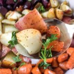 Easy Roasted Root Veggies | Dash of Jazz