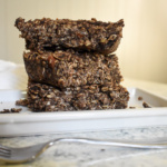 Dark Chocolate Chai Baked Oatmeal tastes like dessert but is a filling and lightly sweet breakfast you can prep in about thirty minutes for to enjoy breakfast all week long! by Dash of Jazz