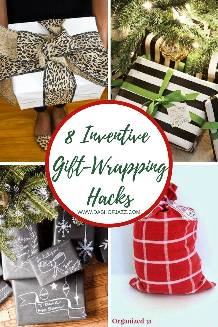 8 Inventive Gift-Wrapping Hacks