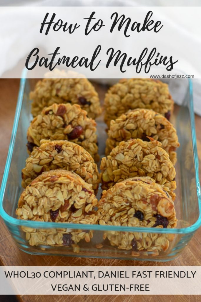 how to make cranberry almond oatmeal muffins
