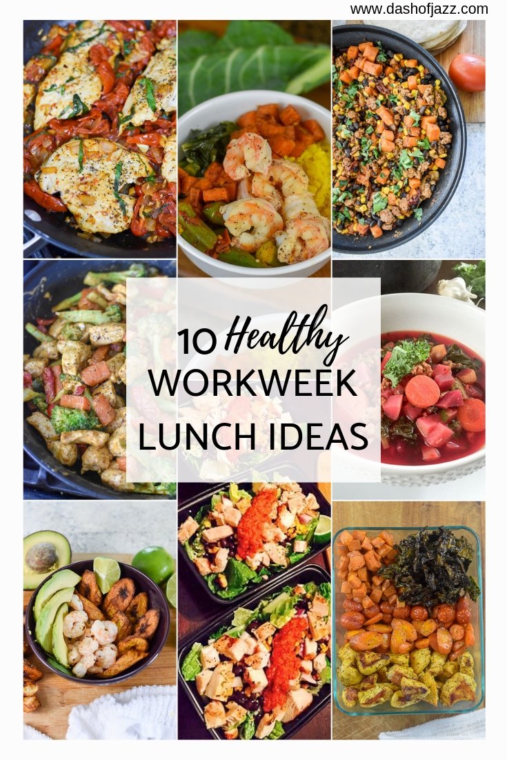 10 Healthy Lunch Ideas for the Workweek