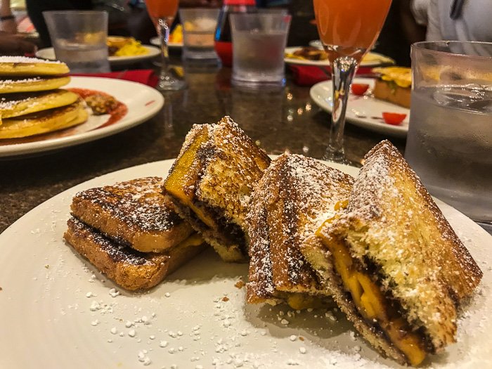 chocolate grilled cheese at Chocobar Cortes in Old San Juan