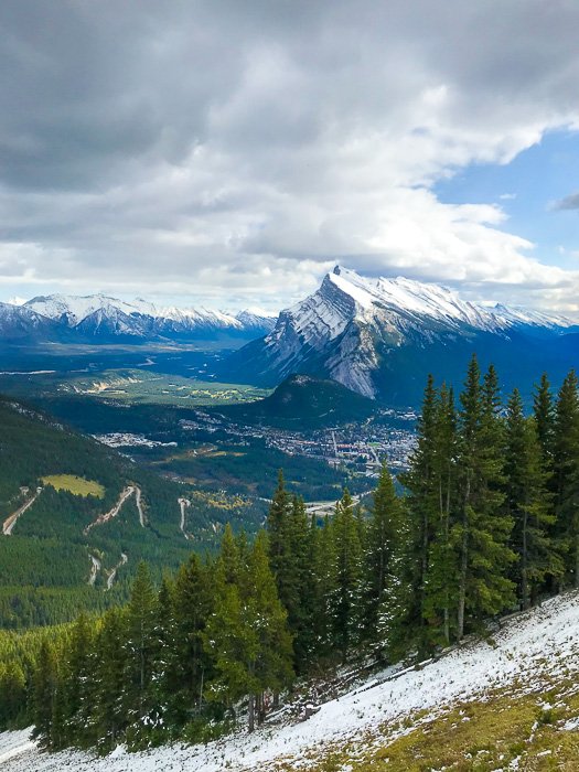 View from Mount Norquay, Banff, Alberta