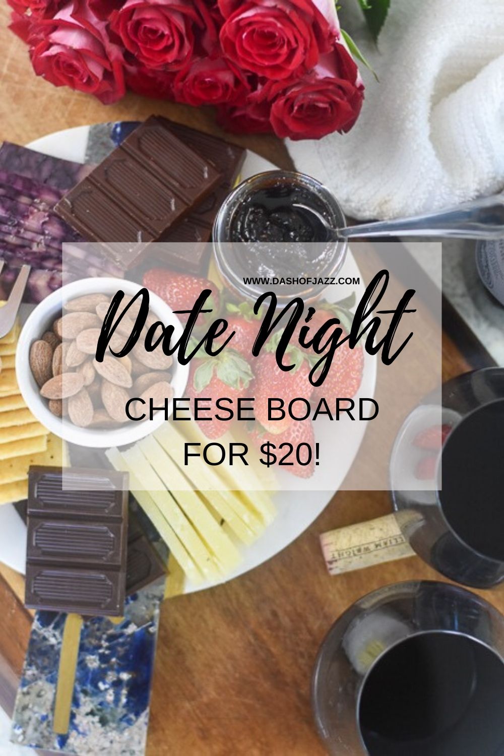 Dash of Jazz Date Night Cheese Plate Pin
