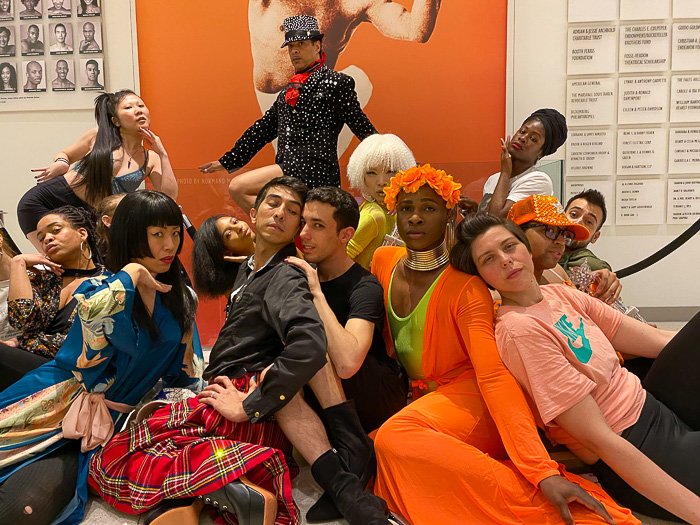 Cesar Valentino's All Styles Vogue class at the Alvin Ailey Extension