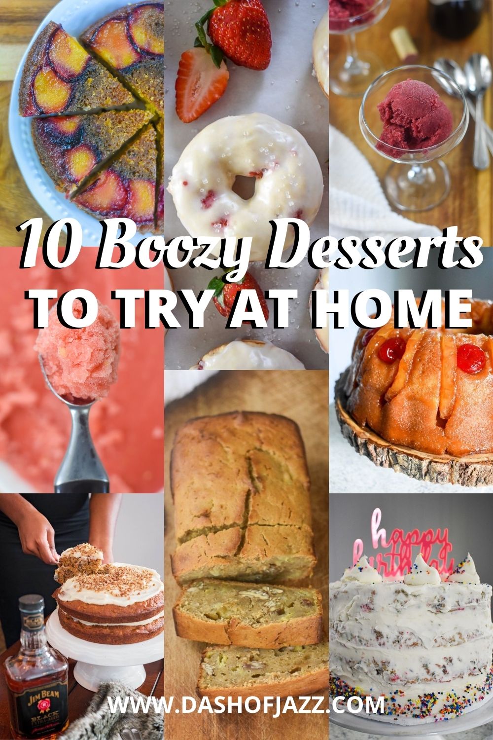 10 Boozy Dessert Recipes to Try at Home