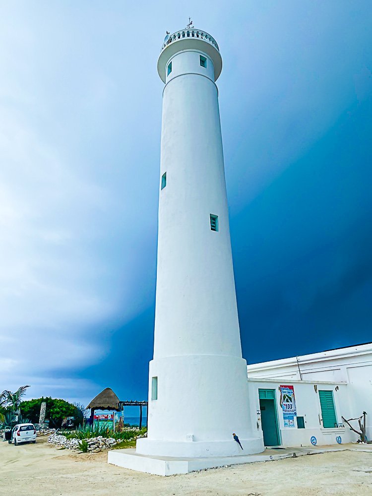 lighthouse at Punta Sur Ecological Beach & Park, Cozumel.