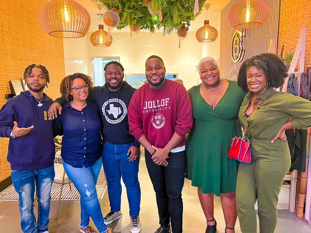 Houston Hosts with ChòpnBlọk founder, Ope Amosu.