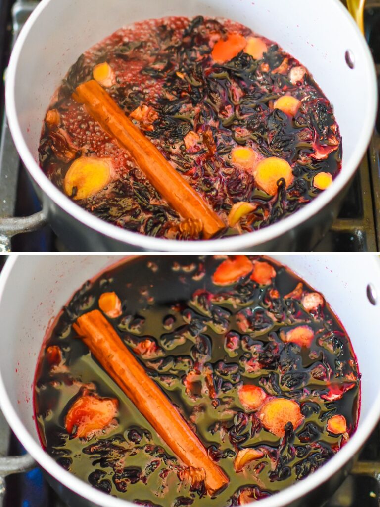 Spiced Hibiscus Simple Syrup - Dash of Jazz
