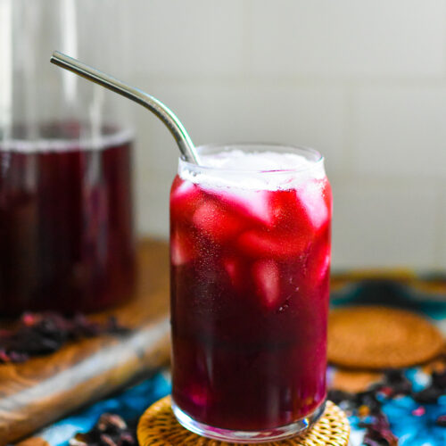 How to Make Nigerian Zobo Drink (Hot or Iced) - Dash of Jazz