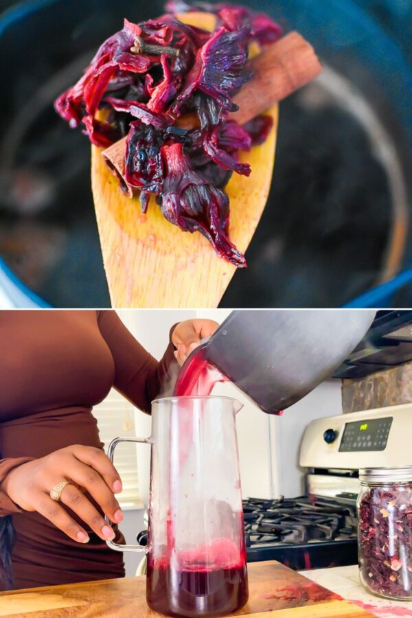 How to Make Nigerian Zobo Drink (Hot or Iced) - Dash of Jazz